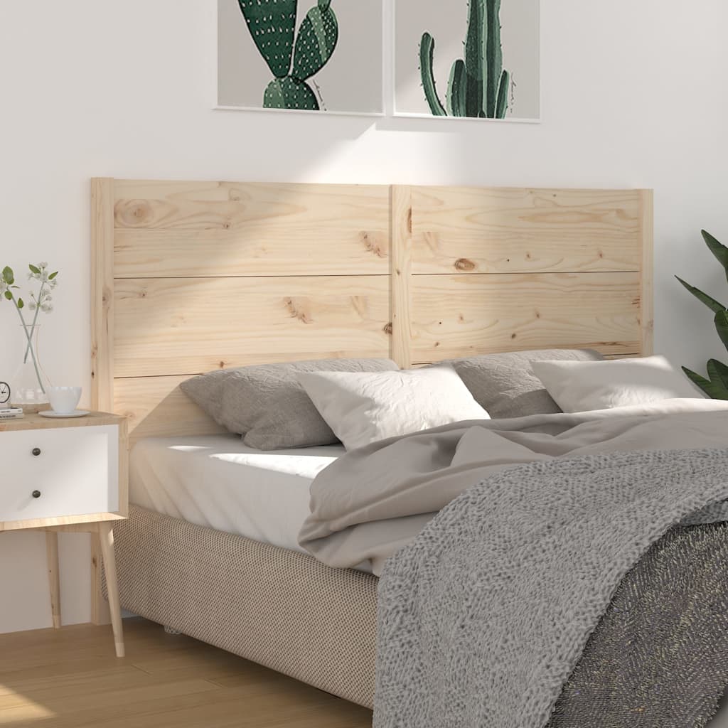 Κεφαλάρι 126 x 4 x 100 εκ. από Μασίφ Ξύλο Πεύκου - Pakobazaar