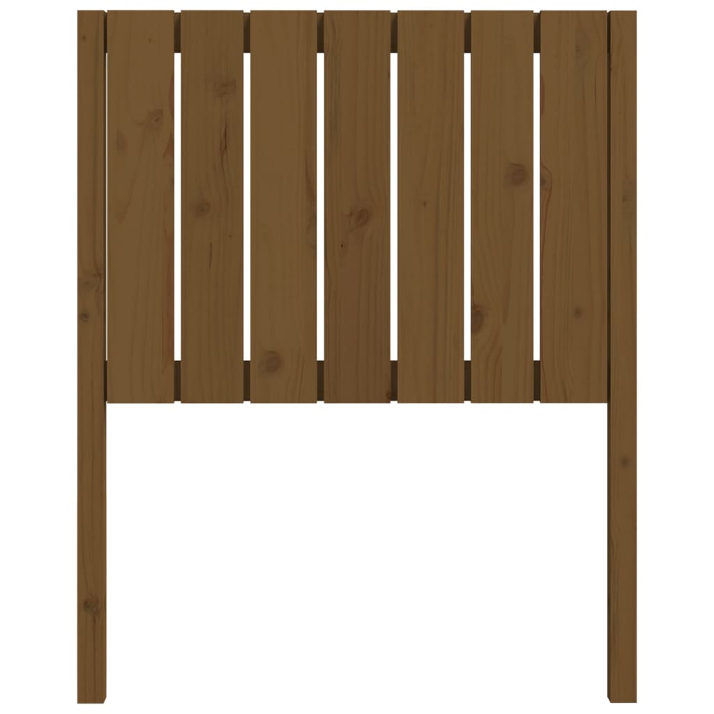 Κεφαλάρι Κρεβατιού Μελί 80,5 x 4 x 100 εκ. Μασίφ Ξύλο Πεύκου