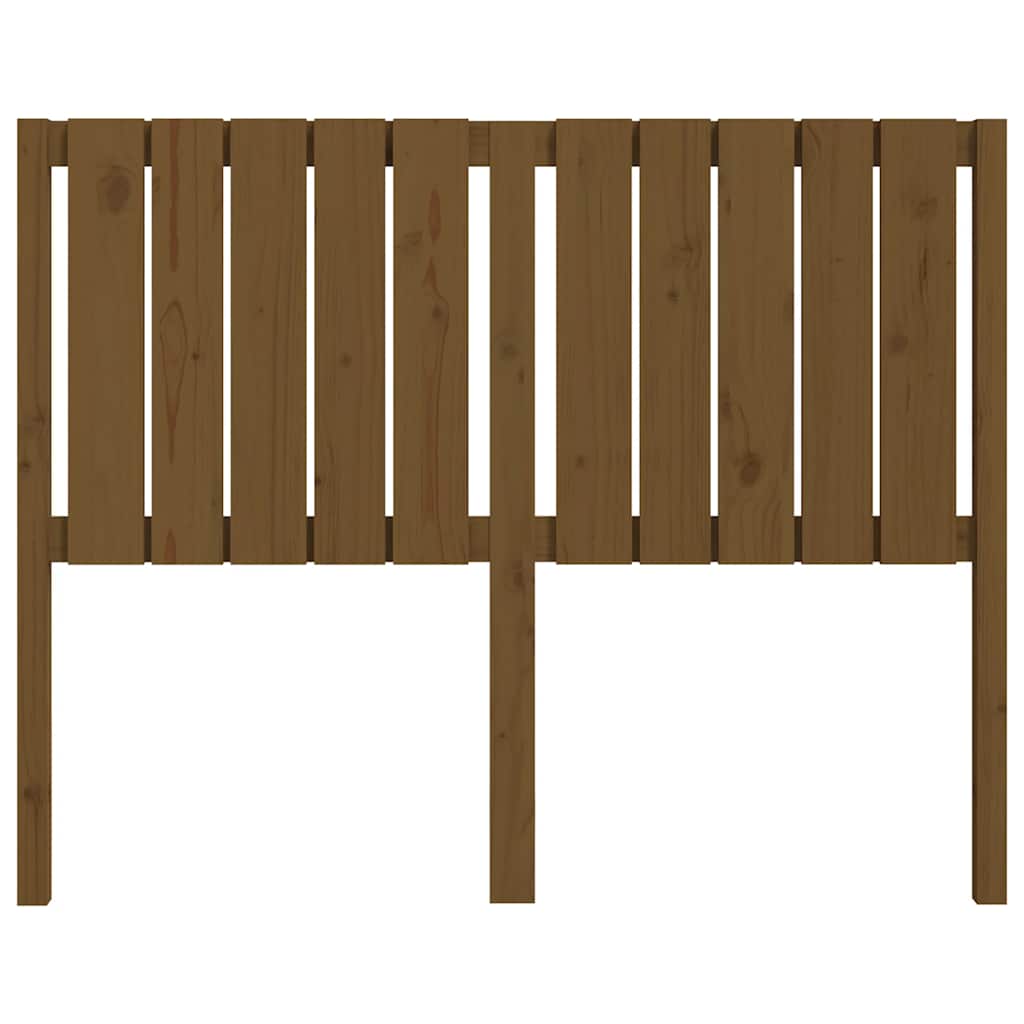 Κεφαλάρι Κρεβατιού Μελί 125,5 x 4 x 100 εκ. Μασίφ Ξύλο Πεύκου