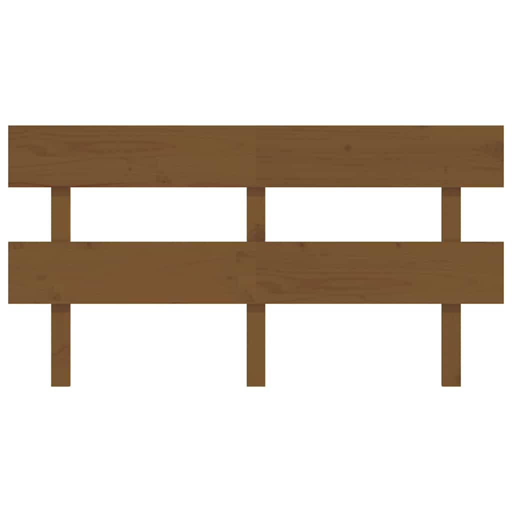 Κεφαλάρι Κρεβατιού Μελί 164 x 3 x 81 εκ. από Μασίφ Ξύλο Πεύκου