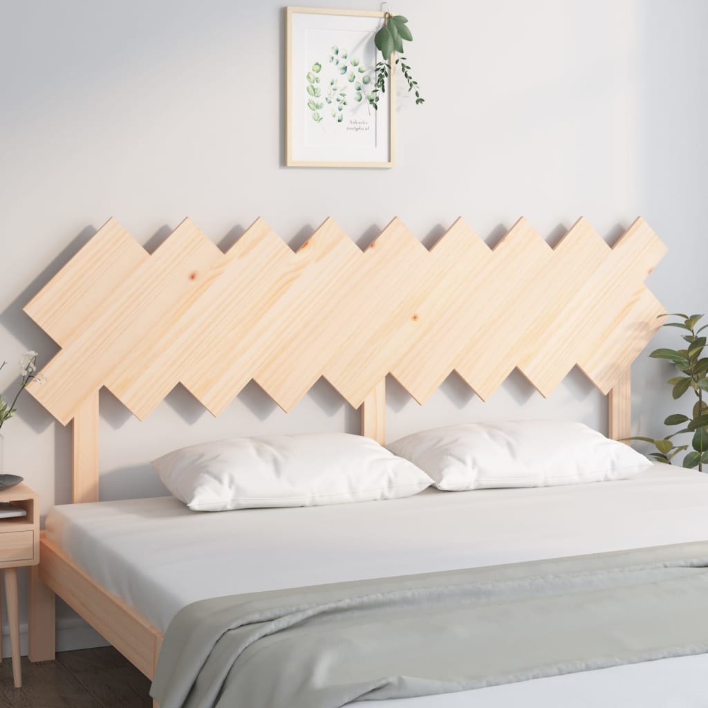 Κεφαλάρι Κρεβατιού 178x3x80,5 εκ. από Μασίφ Ξύλο Πεύκου