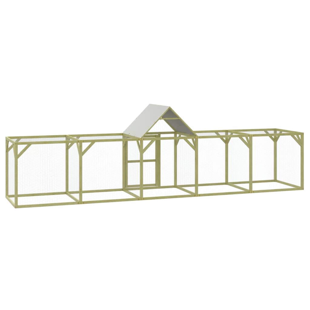 Κοτέτσι 500x100x150 εκ. από Μασίφ Εμποτισμένο Ξύλο Πεύκου - PAKOBAZAAR