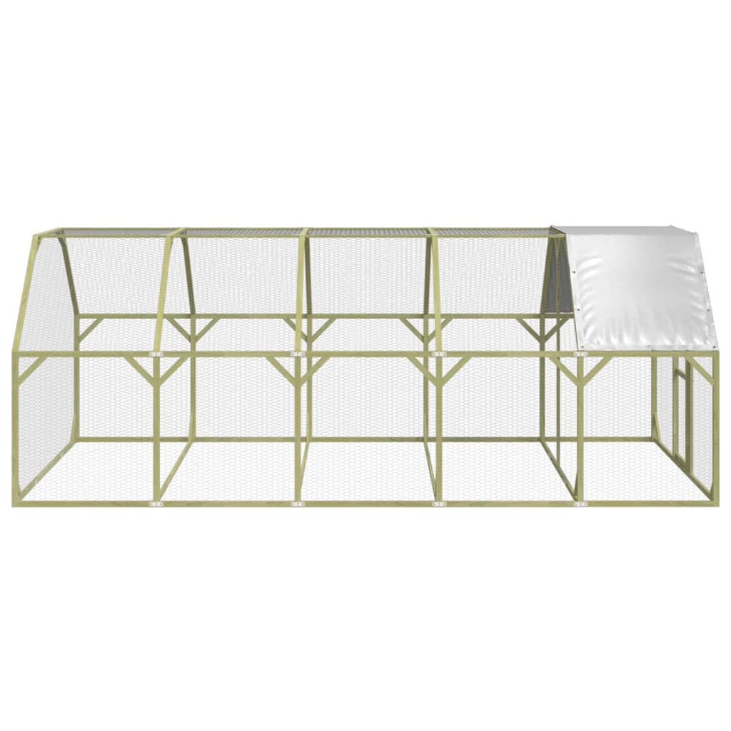 Κοτέτσι 268x500x190 εκ. από Μασίφ Εμποτισμένο Ξύλο Πεύκου - PAKOBAZAAR