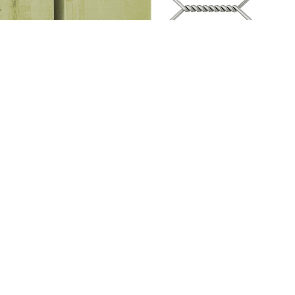 Κοτέτσι 268x500x190 εκ. από Μασίφ Εμποτισμένο Ξύλο Πεύκου - PAKOBAZAAR