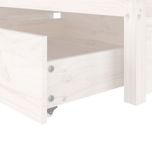 Πλαίσιο Κρεβατιού Με Συρτάρια Μαύρο 75x190 εκ Small Single - PAKOBAZAAR