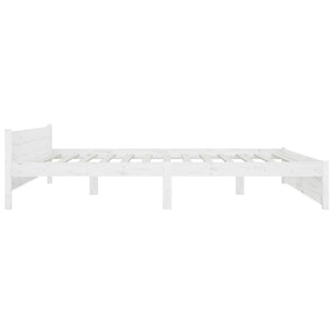 Πλαίσιο Κρεβατιού Συρτάρια Λευκό 180 x 200 εκ Super King Size - PAKOBAZAAR