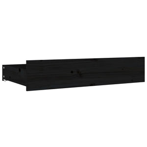 Πλαίσιο Κρεβατιού Συρτάρια Μαύρο 180 x 200 εκ Super King Size - PAKOBAZAAR