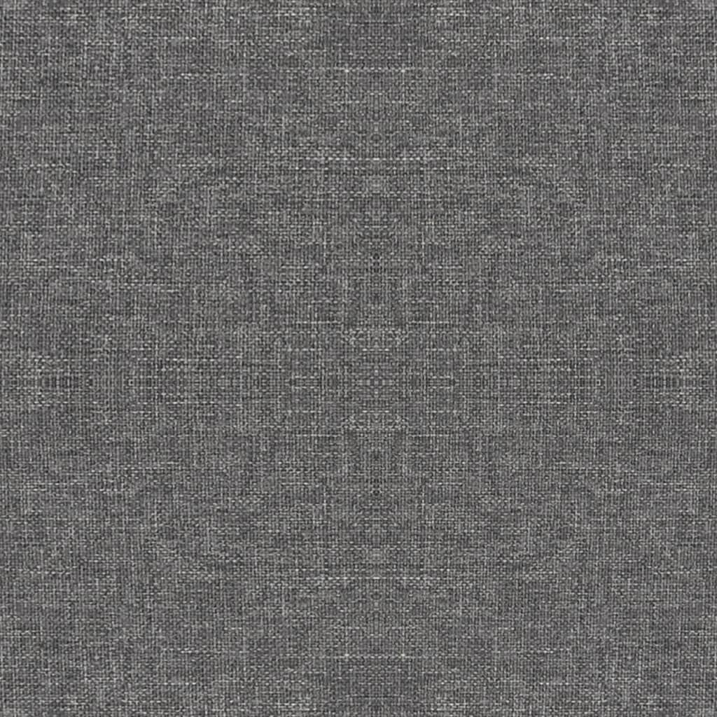 Καρέκλες Τραπεζαρίας Περιστρεφόμενες 2 τεμ Αν. Γκρι Υφασμάτινες - PAKOBAZAAR