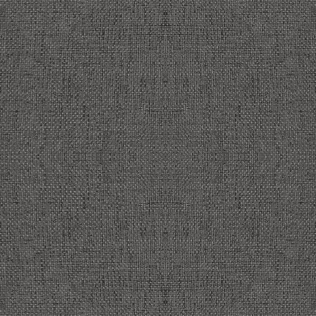 Καρέκλες Τραπεζαρίας Περιστρεφόμενες 2 τεμ Σκ. Γκρι Υφασμάτινες - PAKOBAZAAR