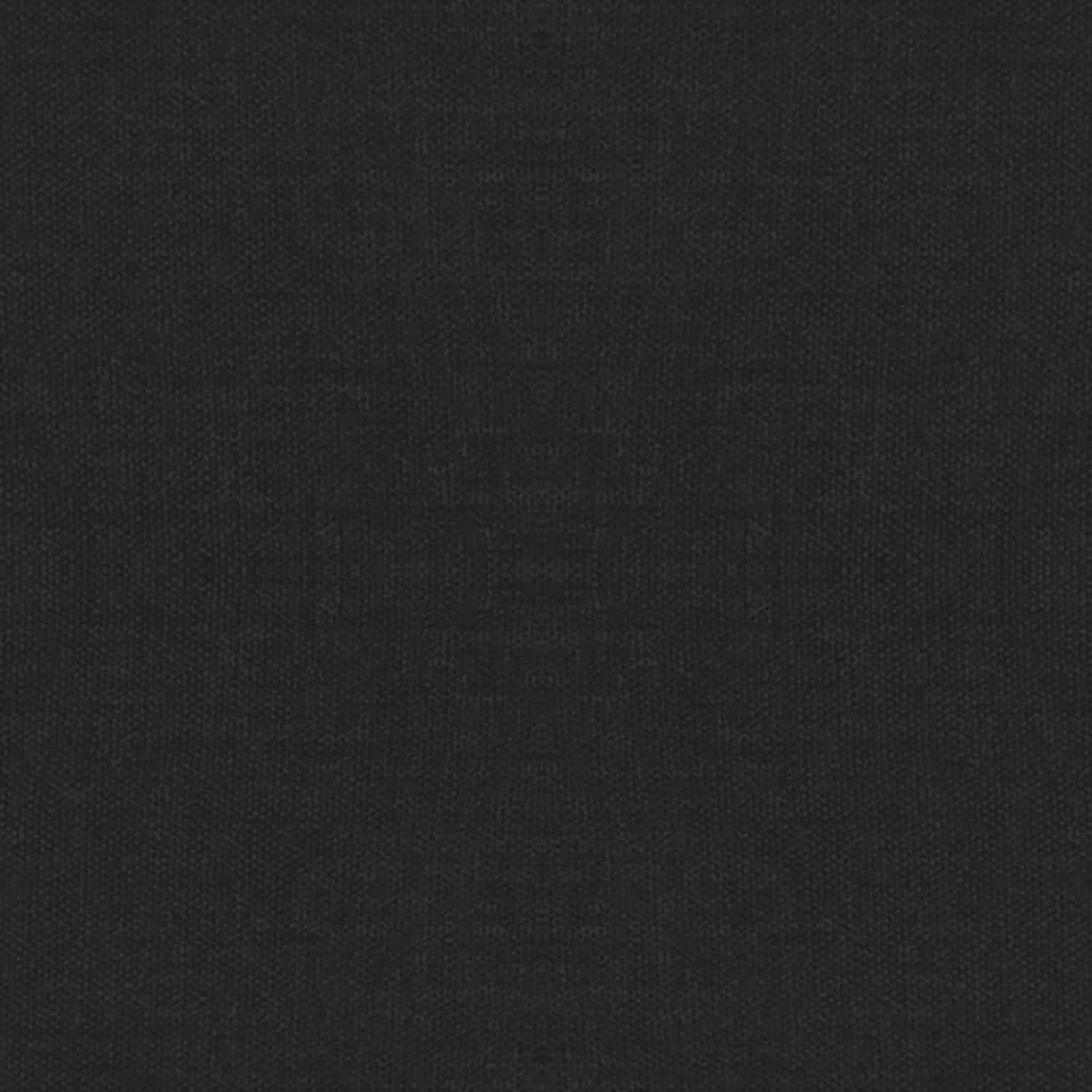 Καρέκλες Τραπεζαρίας Περιστρεφόμενες 2 τεμ. Μαύρες Υφασμάτινες - PAKOBAZAAR