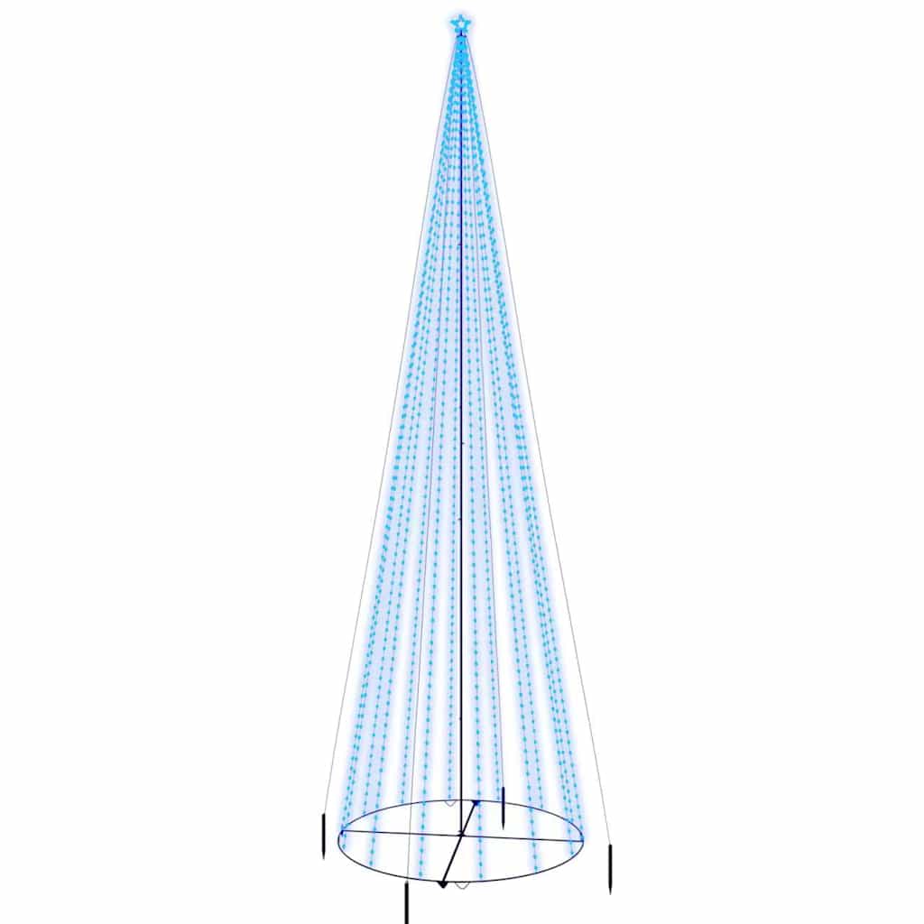 Χριστουγεννιάτικο Δέντρο Κώνος 1134 LED Μπλε 230 x 800 εκ.
