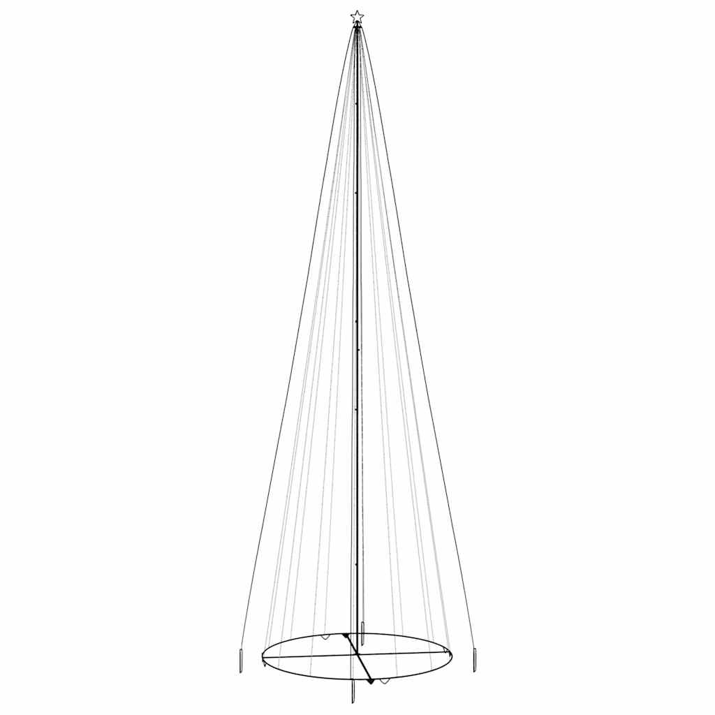 Χριστουγεννιάτικο Δέντρο Κώνος 1134 LED Μπλε 230 x 800 εκ.