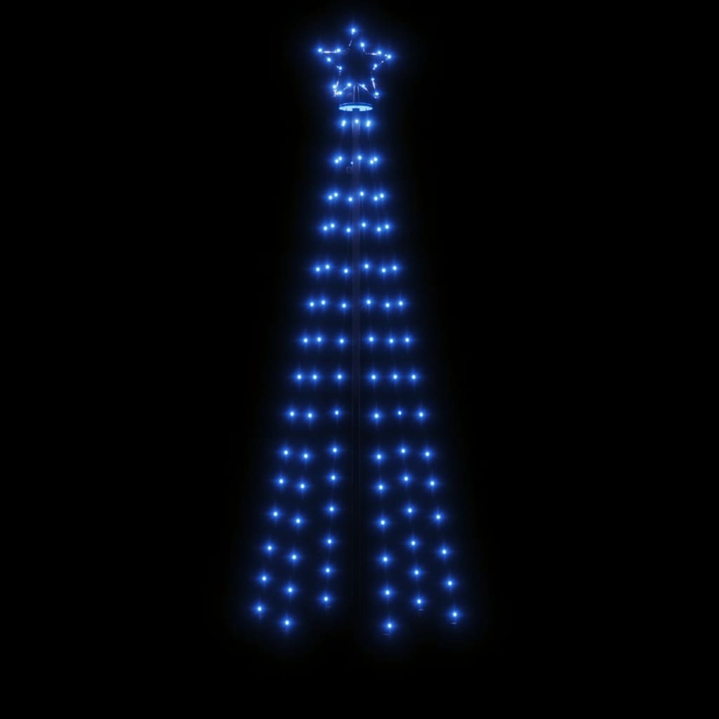 Χριστουγεννιάτικο Δέντρο με Ακίδα 108 LED Θερμό Λευκό 180 εκ.