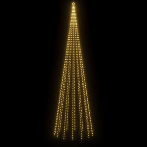 Χριστουγεννιάτικο Δέντρο Με Ακίδα 1134 LED Θερμό Λευκό 800 εκ.