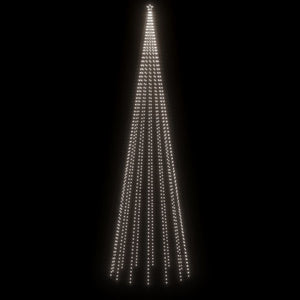 Χριστουγεννιάτικο Δέντρο Με Ακίδα 1134 LED Ψυχρό Λευκό 800 εκ.