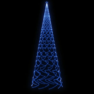 Χριστουγεννιάτικο Δέντρο Με Ακίδα 3000 LED Μπλε 800 εκ. - Pakobazaar