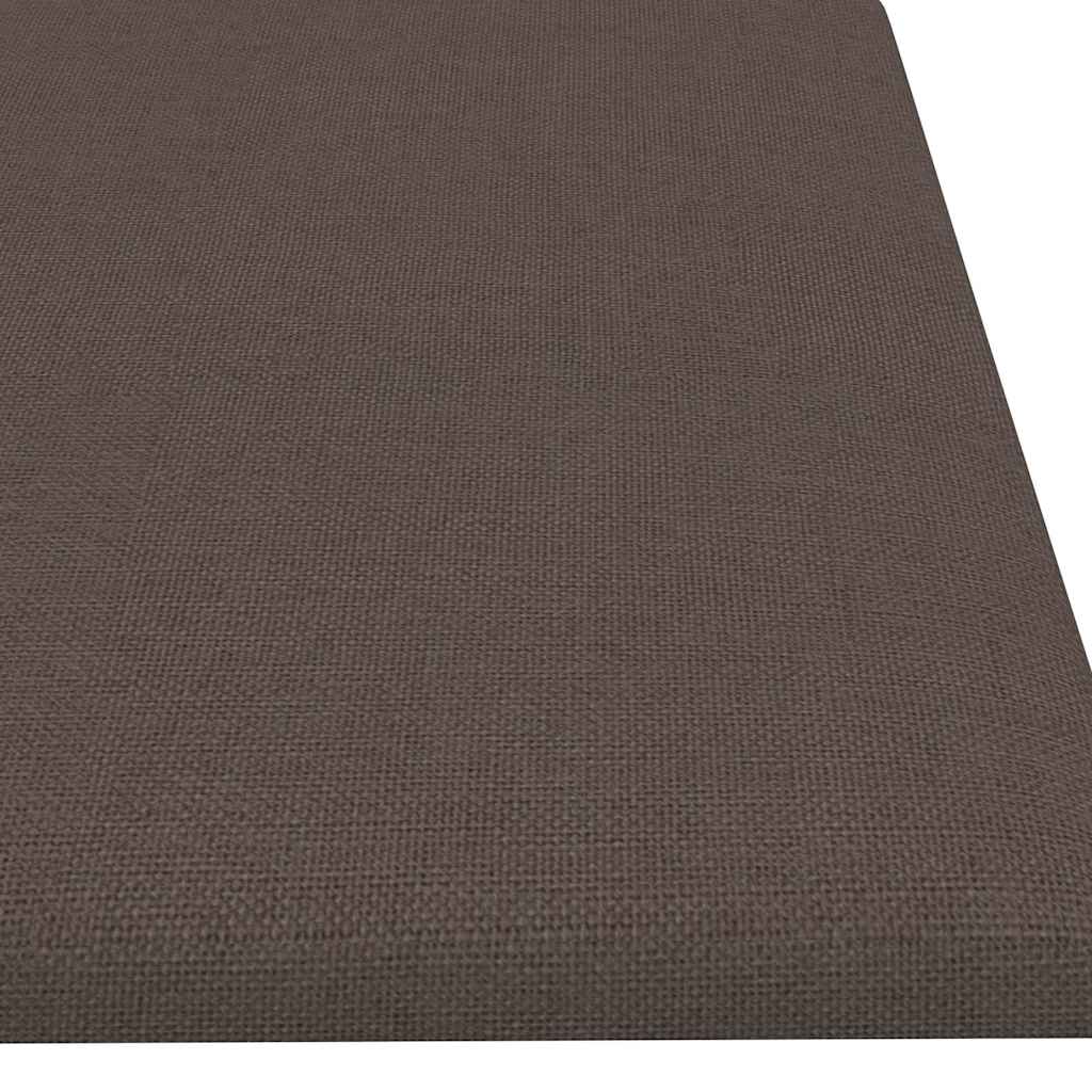 Πάνελ Τοίχου 12 τεμ. Taupe 60 x 15 εκ. 1,08 μ² Υφασμάτινα - Pakobazaar