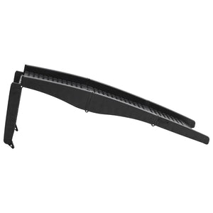Ράμπα Σκύλου Πτυσσόμενη Μαύρη 153 x 40 x 12,5 εκ. από Πλαστικό - PAKOBAZAAR
