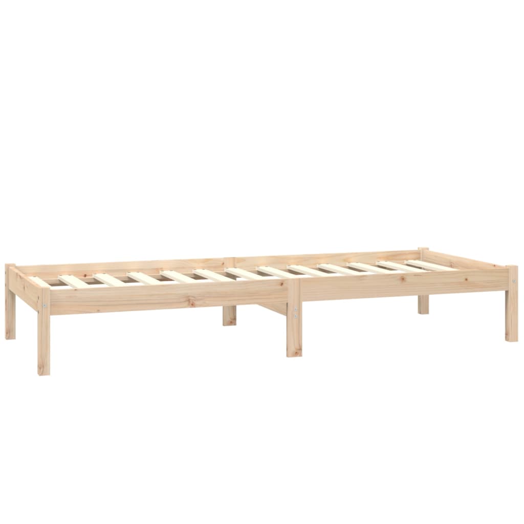 Πλαίσιο Κρεβατιού 75x190 εκ. Μασίφ Ξύλο Πεύκου Small Single - PAKOBAZAAR