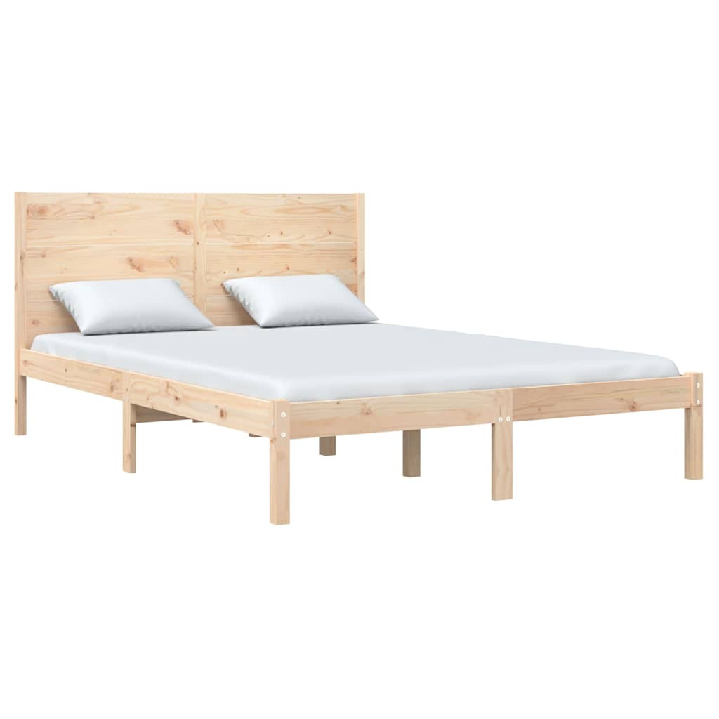 Πλαίσιο Κρεβατιού 150 x 200 εκ. Μασίφ Ξύλο King Size