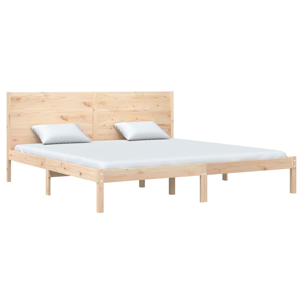 Πλαίσιο Κρεβατιού 180 x 200 εκ. Μασίφ Ξύλο Super King Size