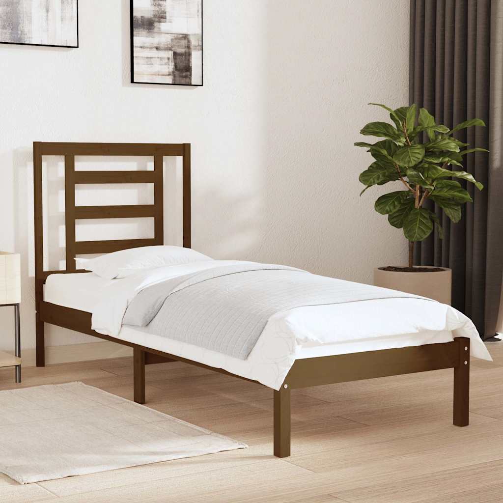 Πλαίσιο Κρεβατιού Μελί 75x190 εκ. Ξύλο Πεύκου Small Single