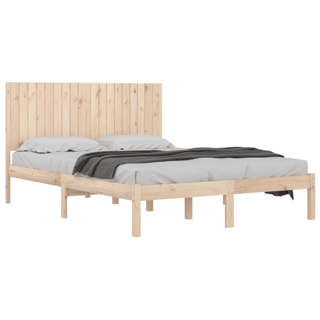 Πλαίσιο Κρεβατιού 180 x 200 εκ. Μασίφ Ξύλο Super King Size - PAKOBAZAAR