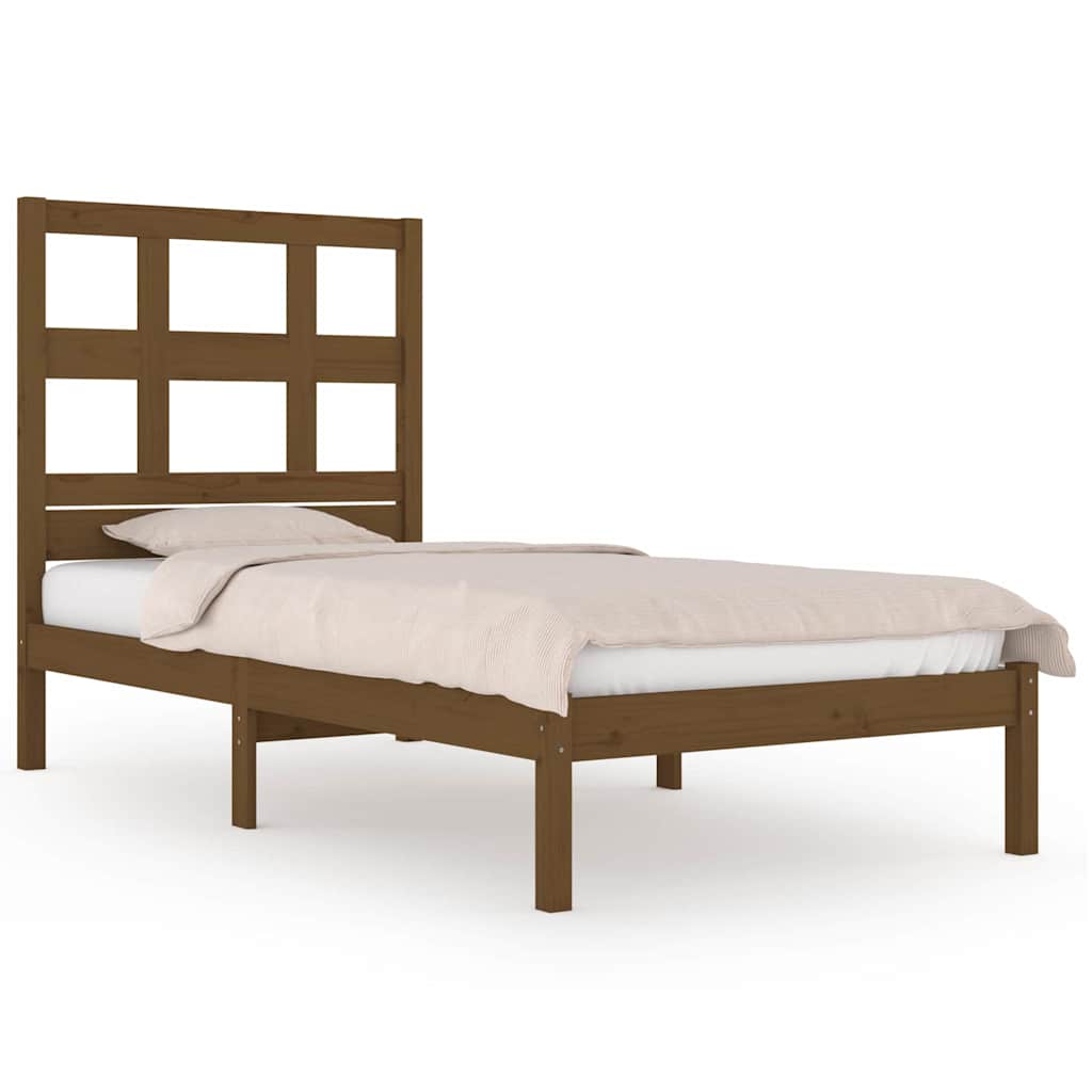 Πλαίσιο Κρεβατιού Μελί 75x190 εκ. Ξύλο Πεύκου Small Single