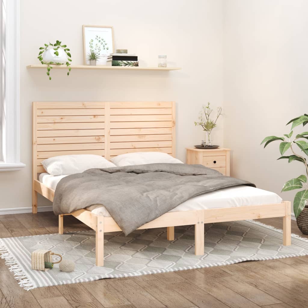 Πλαίσιο Κρεβατιού 160 x 200 εκ. από Μασίφ Ξύλο - PAKOBAZAAR