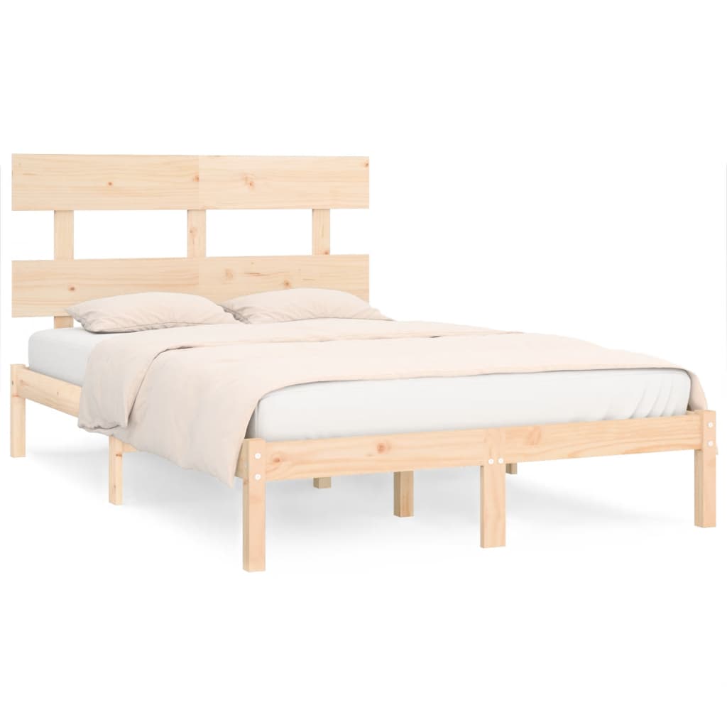 Πλαίσιο Κρεβατιού 180 x 200 εκ. Μασίφ Ξύλο Super King Size - PAKOBAZAAR