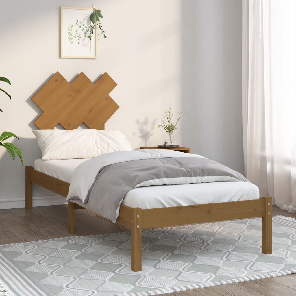 Πλαίσιο Κρεβατιού Μελί 75x190 εκ. Ξύλο Πεύκου Small Single