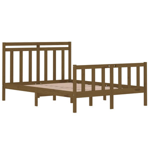 Πλαίσιο Κρεβατιού Μελί 120x190 εκ. Μασίφ Ξύλο Small Double