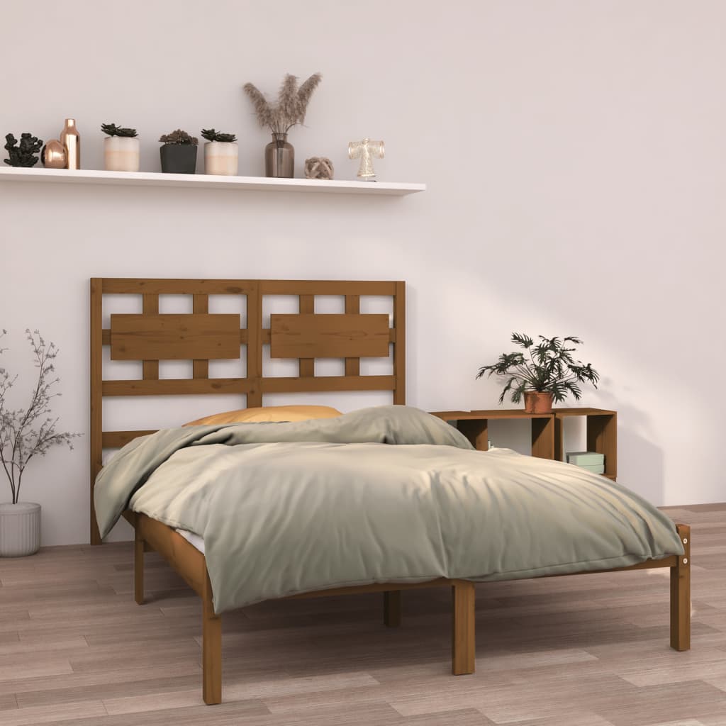 Πλαίσιο Κρεβατιού Μελί 120x190 εκ. Μασίφ Ξύλο Small Double