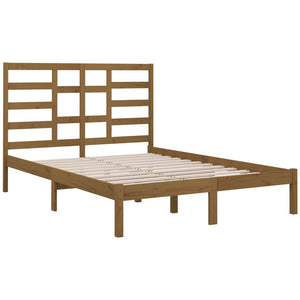 Πλαίσιο Κρεβατιού Μελί 150 x 200 εκ. Μασίφ Ξύλο King Size