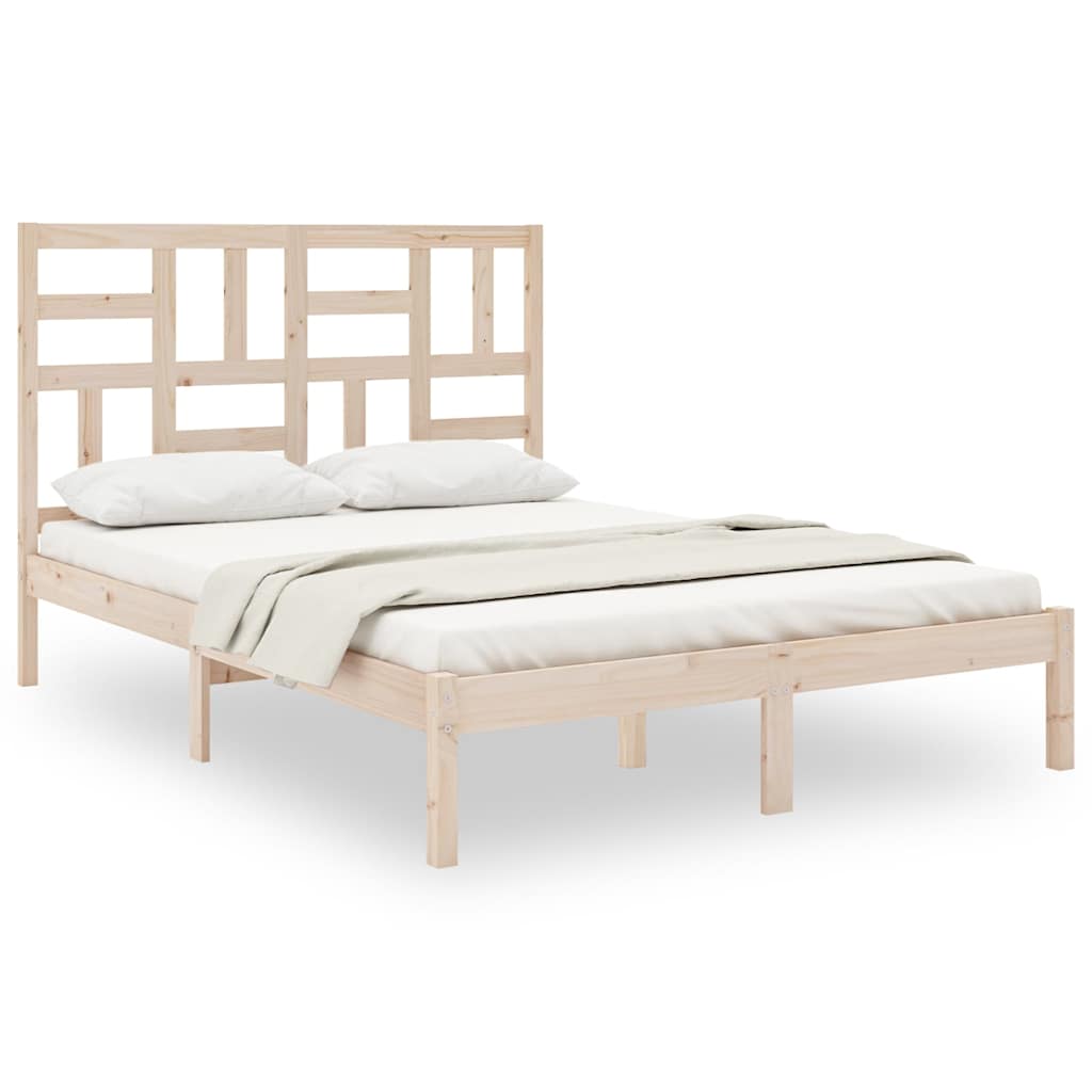 Πλαίσιο Κρεβατιού 150 x 200 εκ. Μασίφ Ξύλο King Size