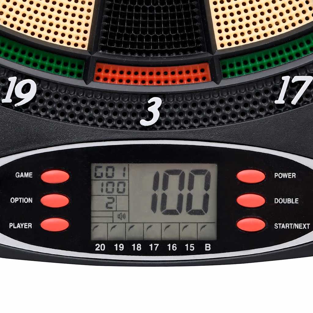 Στόχος Ηλεκτρικός Μαύρος από Πολυπροπυλένιο με Βελάκια - Pakobazaar