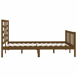Πλαίσιο Κρεβατιού Μελί 150 x 200 εκ. Μασίφ Ξύλο King Size