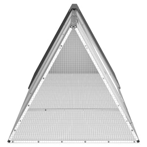 Κλουβί για Κουνέλι Ανθρακί 302,5x80,5x71 εκ. από Γαλβανισμένο Ατσάλι - PAKOBAZAAR