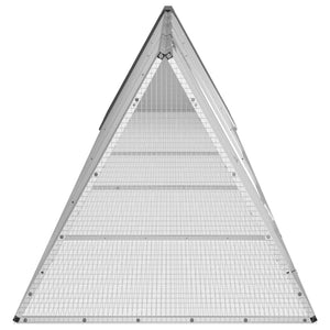 Κλουβί Κουνελιών Ανθρακί 504,5x80,5x71 εκ Γαλβανισμένος Χάλυβας - PAKOBAZAAR