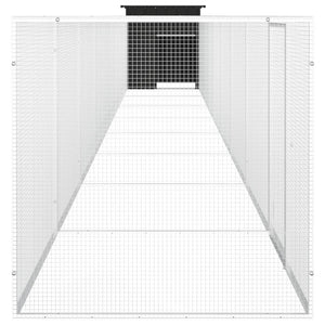 Κοτέτσι - Κλουβί Ανθρακί 900x91x100 εκ. από Γαλβανισμένο Χάλυβα - PAKOBAZAAR