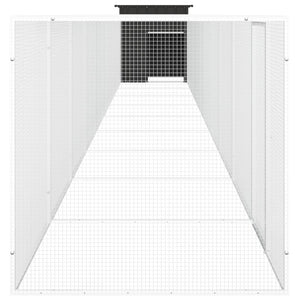 Κοτέτσι - Κλουβί Ανθρακί 1000x91x100εκ. από Γαλβανισμένο Χάλυβα - PAKOBAZAAR