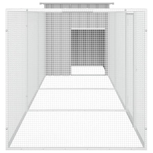 Κοτέτσι - Κλουβί Γκρι 400x91x100 εκ. από Γαλβανισμένο Χάλυβα - PAKOBAZAAR