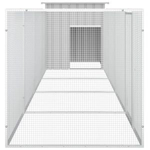 Κοτέτσι - Κλουβί Γκρι 500x91x100 εκ. από Γαλβανισμένο Χάλυβα - PAKOBAZAAR