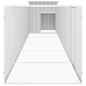 Κοτέτσι - Κλουβί Γκρι 600x91x100 εκ. από Γαλβανισμένο Χάλυβα - PAKOBAZAAR