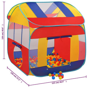 Παιδική Σκηνή 123 x 120 x 126 εκ. με 550 Μπάλες - PAKOBAZAAR