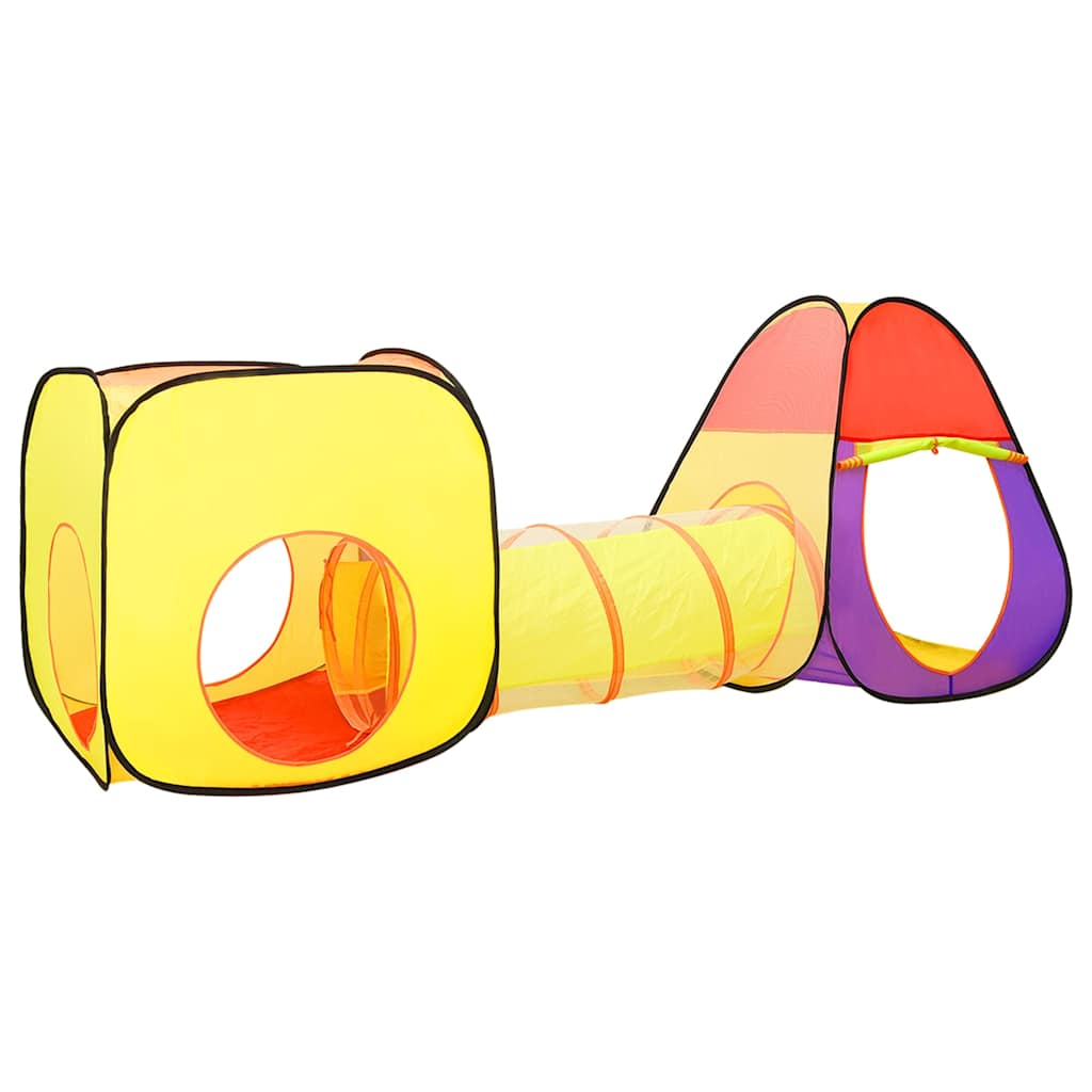 Παιδική Σκηνή Πολύχρωμη 255 x 80 x 100 εκ. με 250 Μπάλες - PAKOBAZAAR