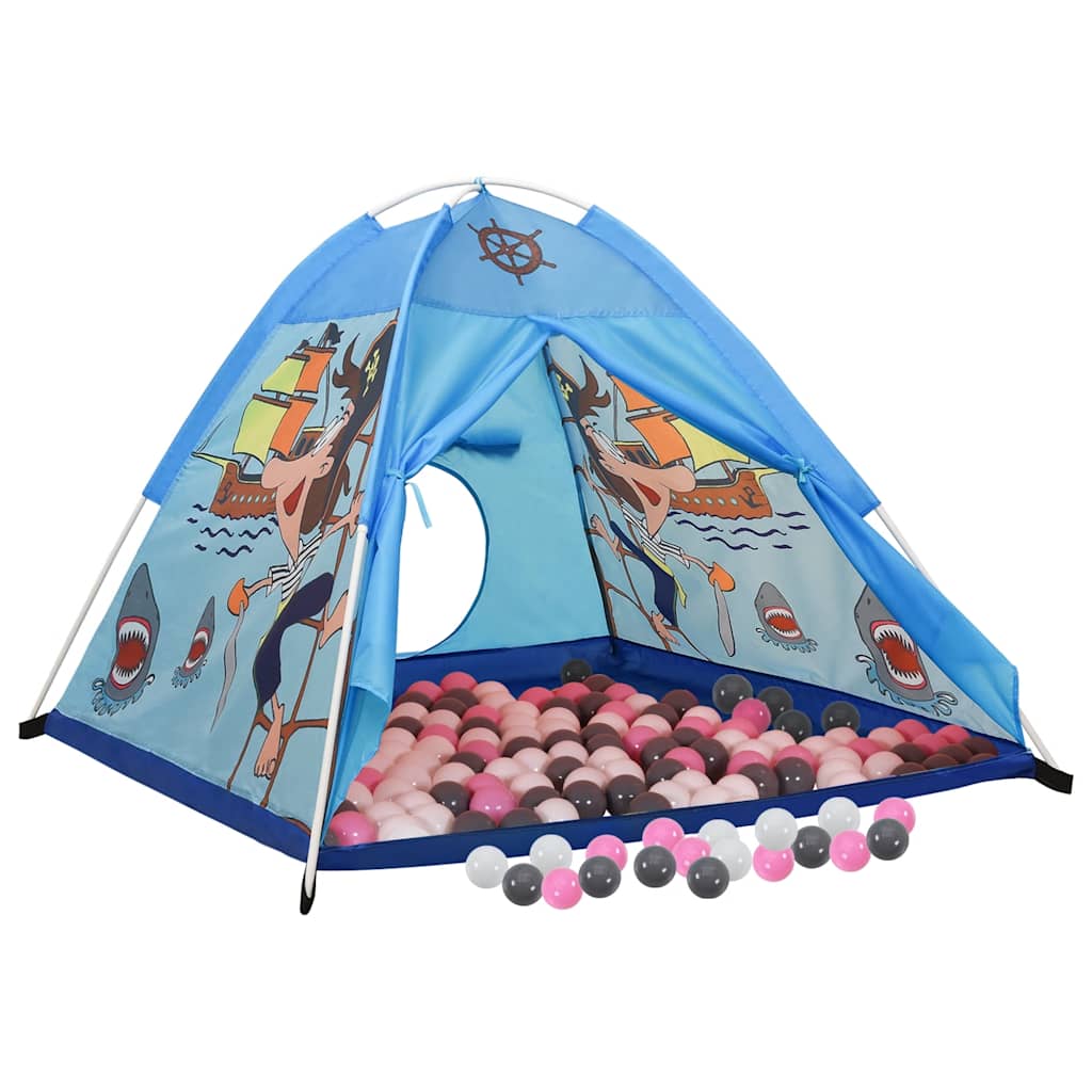 Παιδική Σκηνή Μπλε 120 x 120 x 90 εκ. με 250 Μπάλες - PAKOBAZAAR