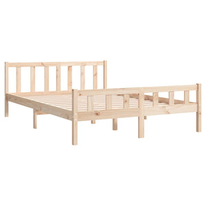 Πλαίσιο Κρεβατιού 150 x 200 εκ. Μασίφ Ξύλο King Size