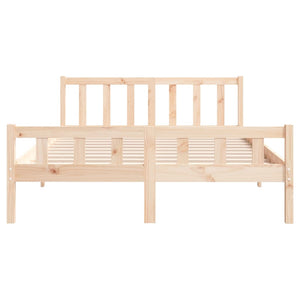 Πλαίσιο Κρεβατιού 150 x 200 εκ. Μασίφ Ξύλο King Size