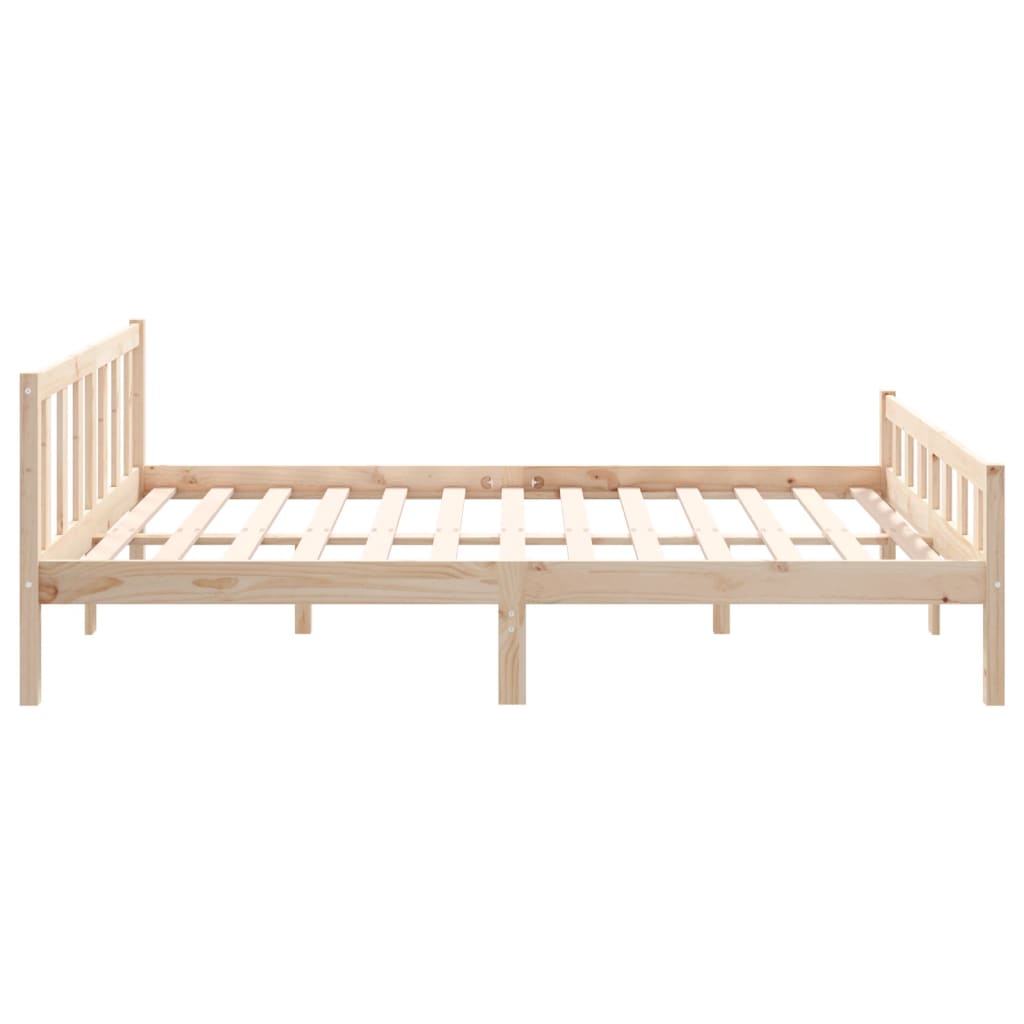 Πλαίσιο Κρεβατιού 150 x 200 εκ. Μασίφ Ξύλο King Size